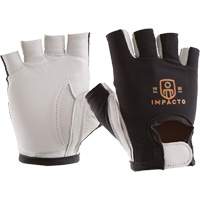 Anti-Impact Left-Hand Glove, X-Small, Goatskin/Split Leather Palm, Hook & Loop Cuff Fastek