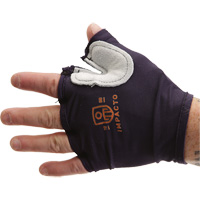 Tool Grip Fingerless Glove with Web Pad - Right, Size X-Small, Suede Palm Fastek