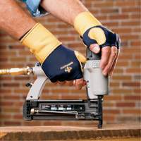 Premium Impact & Repetitive Strain Protective Right-Hand Glove, Size X-Small, Grain Leather Palm Fastek