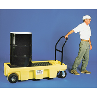 Poly-Spillcart™ Cart ATC, 66.5" L x 29" W x 46.9" H, 57 US gal. Spill Cap. SR438 | Fastek