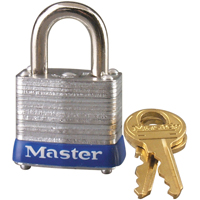 Pin Tumbler Padlock, Keyed Alike, Laminated Steel, 1-1/8" Width Fastek