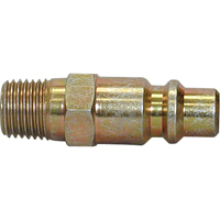 Quick Couplers - 3/8" Industrial, One Way Shut-Off - Plugs, 1/4" Fastek