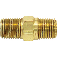 RACCORD,MALE1/2"-3/8"NPTLAITON HEXAGONAL, Laiton Fastek