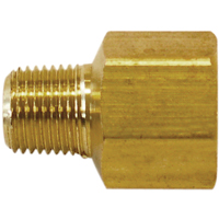 Hexagonal Adaptor, Brass Fastek