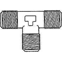 Raccords en T m&acirc;les, Laiton, 1/8" Fastek