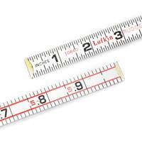 Red End&reg; Engineer's Scale Rule, 6' L, Wood, 1/16" Graduations Fastek