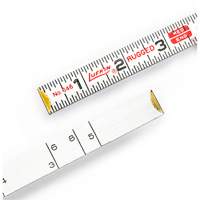 Red End&reg; Masonry Rule, 6' L, Wood, 1/16" Graduations Fastek