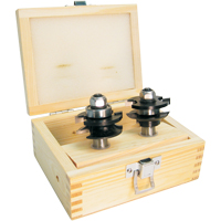 Jeux de fraises pour montants &amp; traverses &agrave; 2 cannelures Fastek