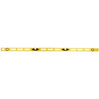 ABS Level, I-Beam, 48" L, Plastic, 3, Non-Magnetic Fastek