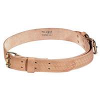 Ironworker's Heavy-Duty Tie-Wire Belt, Leather, Tan Fastek