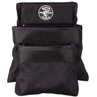 PowerLine Series 2-Pocket Utility Pouch, 1000 Denier Cordura&reg;, Black Fastek