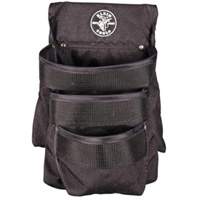 PowerLine Series 3-Pocket Utility Pouch, 1000 Denier Cordura&reg;, Black Fastek
