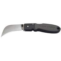 Lockback Knife with Hawkbill Blade, 2-5/8" Blade, Stainless Steel Blade, Nylon Resin Handle Fastek