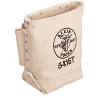 Bull-Pin & Bolt Tool Bag with Tunnel Loop, Tool Holder, Canvas, 3 Pockets Fastek