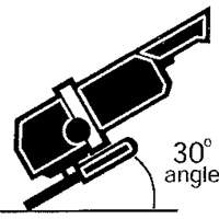 Meule rapide A24N, 6" x 1/4", Arbre 7/8", Oxyde d'aluminium, Type 27 Fastek