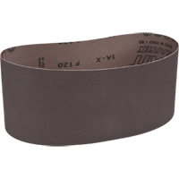 Portable Abrasive Belt, 24" L x 4" W, Aluminum Oxide, 120 Grit TC813 | Fastek