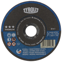 Cutting Disc, 6" x 1/16", 7/8" Arbor, Type 1, Aluminum Oxide, 10200 RPM Fastek