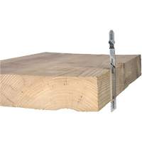 Wood Cutting Jigsaw Blade, High-Carbon Steel, T-Shank, 4" L, 10 TPI TCR264 | Fastek