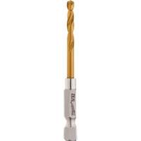 Foret Shockwave, Titane, Cannelure 1-1/64", Pointe de 135° Fastek