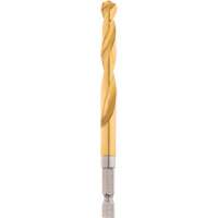Foret Shockwave, 5/16", Titane, Cannelure 2-39/64", Pointe de 135° Fastek
