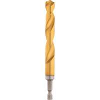 Foret Shockwave, 1/2", Titane, Cannelure 3-21/64, Pointe de 135° Fastek