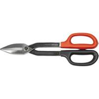 Cisaille de ferblantier, Longueur de coupe de 2-3/4", Coupe Droit Fastek