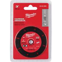 Carbide Abrasive Blade, 3" x 3/8" Arbor, Silicon Carbide, 20000 RPM Fastek