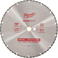 Steelhead Diamond Cut-Off Circular Saw Blade, 12", Metal Use Fastek