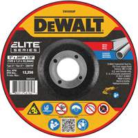 Elite™ Series Metal Cut-Off Wheel, 5" x 0.045", 7/8" arbor, Zirconia Alumina, Type 27 TCU082 | Fastek