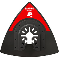 Plaque de ponçage oscillante &agrave; grain 20 de taille universelle 3-1/2" Fastek