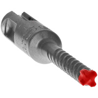 Rebar Demon 4-Cutter Full Carbide Head Hammer Drill Bit, 3/16", SDS-Plus Shank, Carbide Fastek