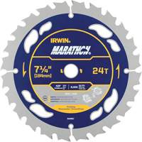 Marathon&reg; Circular Saw Blade, 7-1/4", 24 Teeth Fastek