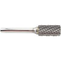 Cylinder Shape Carbide Shipyard Bur, SA-5, 1/2" Dia., 1/4" Shank, 1" Depth of Cut Fastek