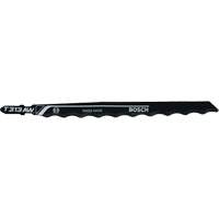 Knife Edge Jig Saw Blade for Soft Materials, High-Carbon Steel, T-Shank, 6" L Fastek
