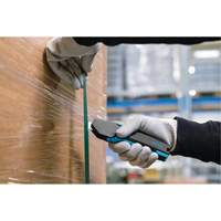 Couteau de s&eacute;curit&eacute; SECUPRO 425 avec lame trap&eacute;zoidale &agrave; pointe arrondie, 15 mm, Prise en Plastique Fastek