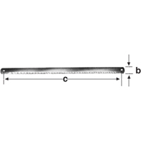 Hacksaw Blade, 11-3/4" L Fastek