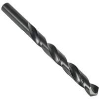 Jobber Drill Bit, High Speed Steel, 1/16", 1-7/8" L, 7/8" Flute, 135° Point Angle Fastek
