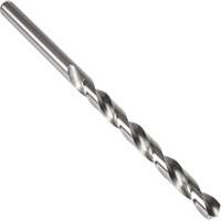 Taper Length Drill Bit, #7, High Speed Steel, 3-5/8" Flute, 118° Point Fastek