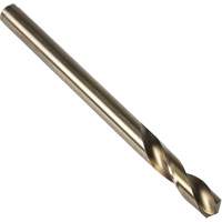 Jobber Drill Bit, High Speed Cobalt, 9/32", 4-1/4" L, 1-1/2" Flute, 135° Point Angle Fastek