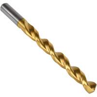 Jobber Drill Bit, High Speed Steel, 3/16", 3-1/2" L, 2-5/16" Flute, 135° Point Angle Fastek