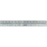 Economy Precision Flexible Ruler, 6" L, Steel Fastek
