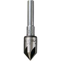 Countersink Bit, 1/2", High Speed Steel, 82° Angle, 5 Flutes Fastek