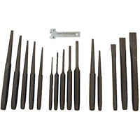 Punch & Chisel Set, 16 Pieces Fastek