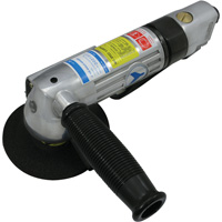 Angle Grinder, 4" Wheel, 1/4" NPT Inlet, 11000 RPM Fastek