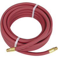 Heavy-Duty Air Hose, Air, PVC, 3/8" dia. x 25', 300 psi, 3/8" NPT Fastek