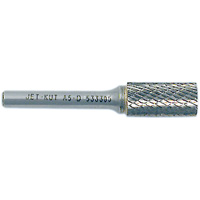 JET-KUT Cylindrical Shape Bur, 1/4" Dia., 1/4" Shank, 5/8" Depth of Cut Fastek
