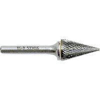 M4-D JET-KUT&reg; Cone Shape Burr, 3/8" Dia., 1/4" Shank, 5/8" Depth of Cut Fastek