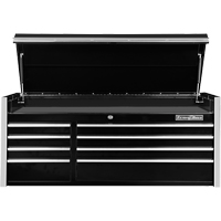 Extreme Tools<sup>®</sup> RX Series Top Tool Chest, 54-5/8" W, 8 Drawers, Black TEQ498 | Fastek