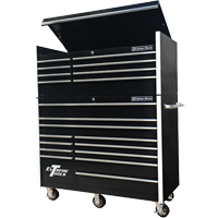 Extreme Tools<sup>®</sup> RX Series Top Tool Chest, 54-5/8" W, 8 Drawers, Black TEQ498 | Fastek
