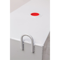 Steel Fuel Transfer Tank, Steel, 100 Gal. Capacity, Black Fastek